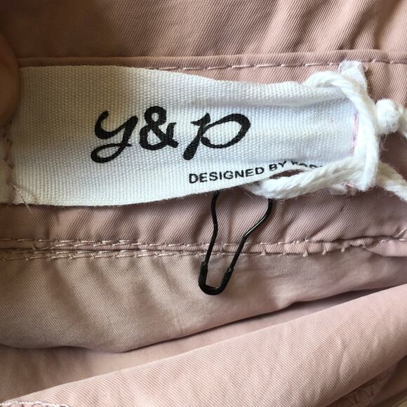 Y&P dusty pink lightweight jacket pockets medium NEW - Picture 8 of 10